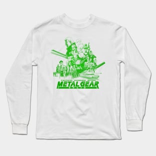 Metal Gear Solid (Green Shade Version) Long Sleeve T-Shirt